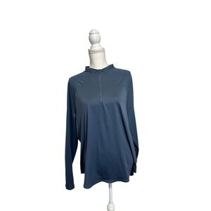 Puma Women's‎ XXL Dry Fit Long Sleeve Quarter Zip Training Top